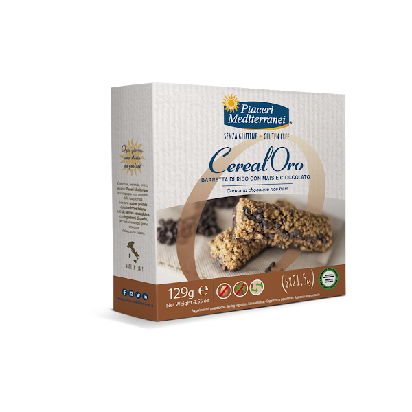 PIACERI MEDITERRANEI BARRETTE MAIS E CIOCCOLATO