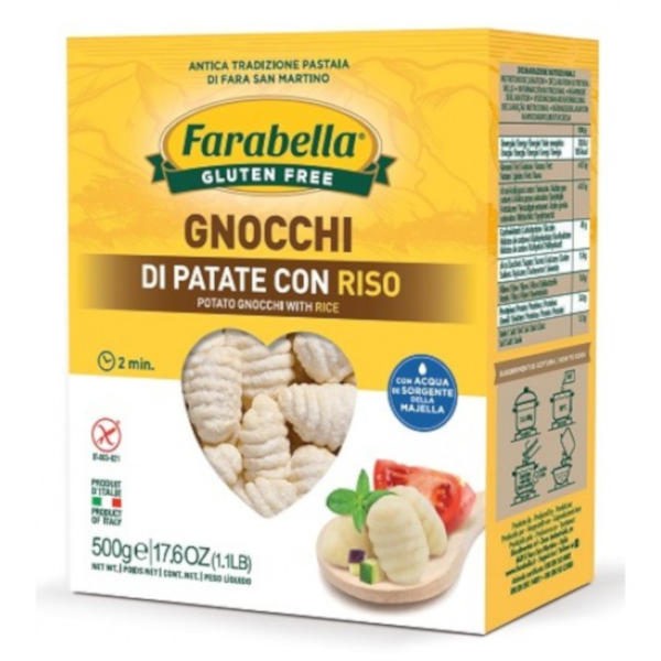 FARABELLA GNOCCHI DI PATATE CON RISO 500G