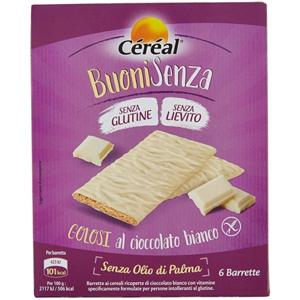 CEREAL BUONI SENZA GOLOSI CIOCC BIANCO 120G