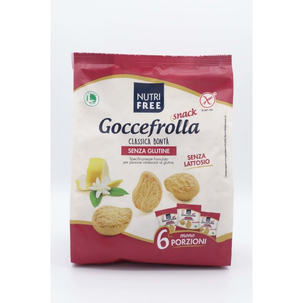 NUTRIFREE GOCCEFROLLA SNACK CLASSICO 240G