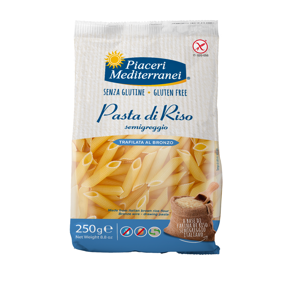 Piaceri Mediterranei Fusilli Senza Glutine Con Farina di Riso 250 g