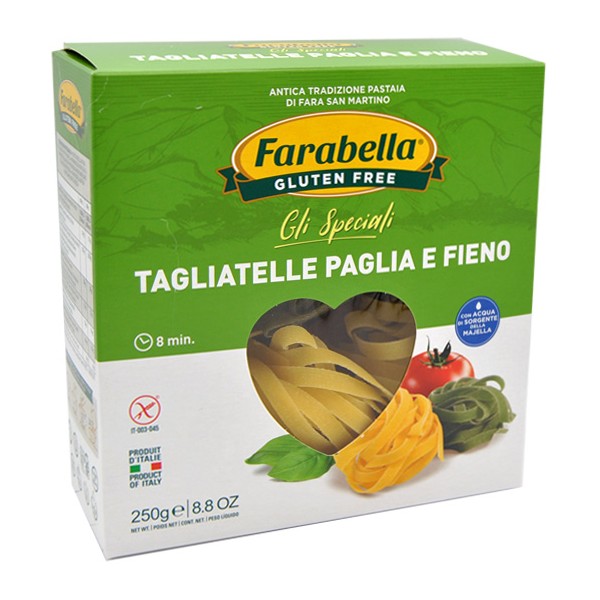 FARABELLA TAGLIATELLE PAGLIA E FIENO 250G