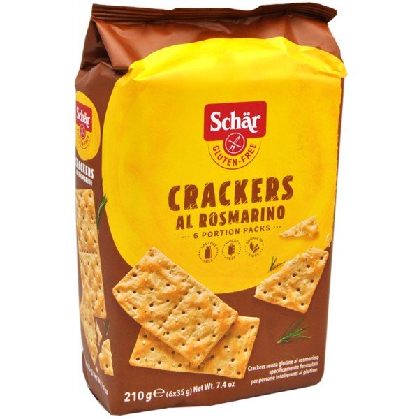 SCHAR CRACKERS ROSMARINO 210G