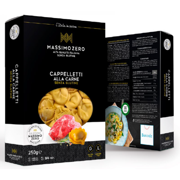 MASSIMO ZERO CAPPELLETTI ALLA CARNE 250G