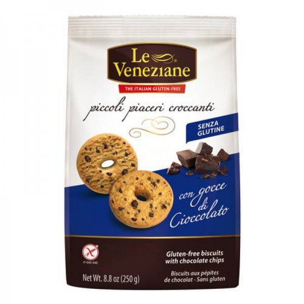 LE VENEZIANE BISCOTTI CON GOCCE DI CIOCCOLATO 250G