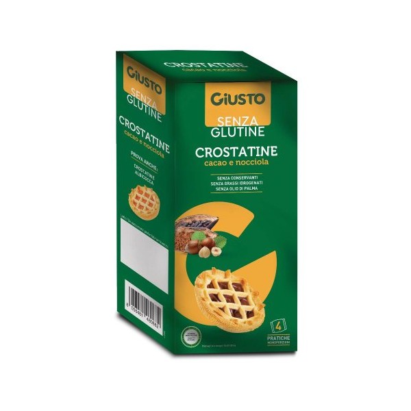crostatine cacao e nocciole