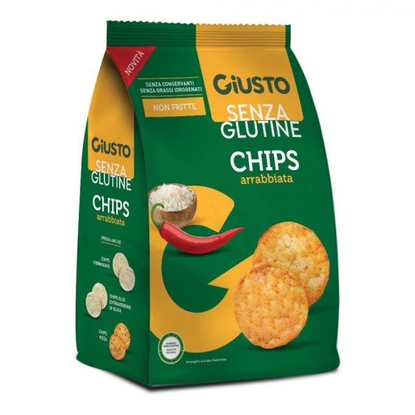 GIUSTO CHIPS ARRABBIATA 40G