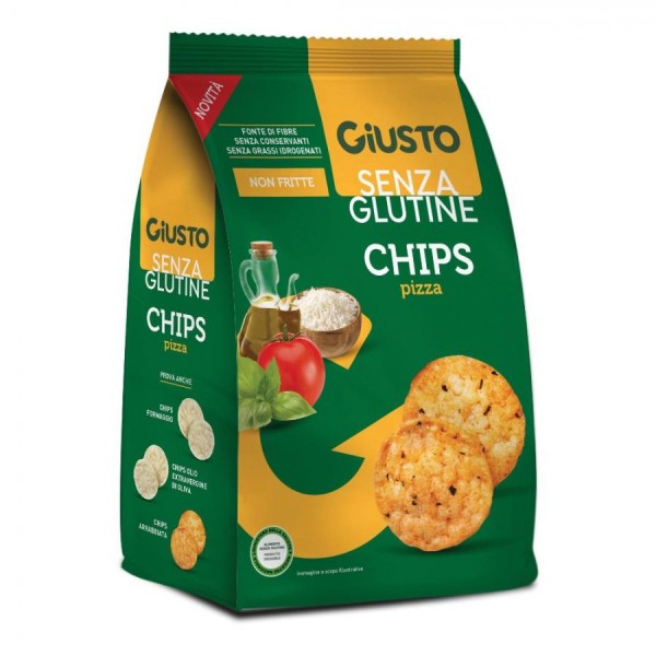 GIUSTO CHIPS PIZZA 40G