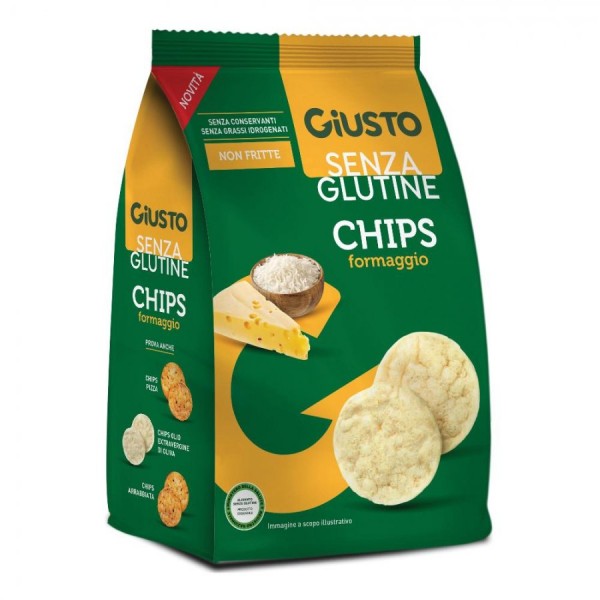 GIUSTO CHIPS FORMAGGIO 40G