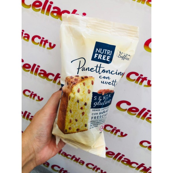 NUTRIFREE PANETTONCINO CON UVETTA 100G