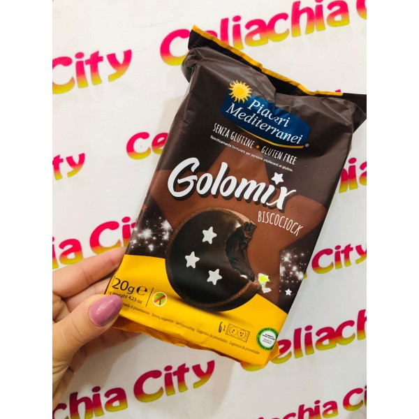 PIACERI MEDITERRANEI GOLOMIX BISCOCIOCK MONOPORZIONE 6X20G