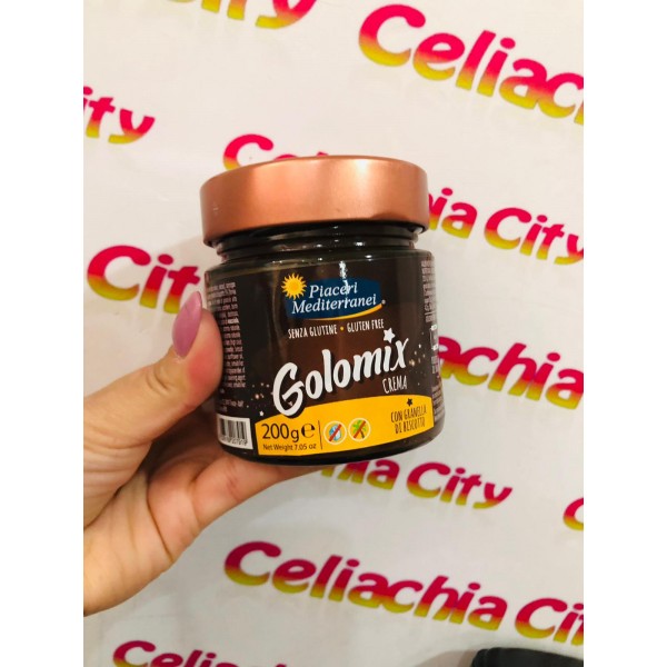 PIACERI MEDITERRANEI GOLOMIX CREMA CON GRANELLA DI BISCOTTO  200G
