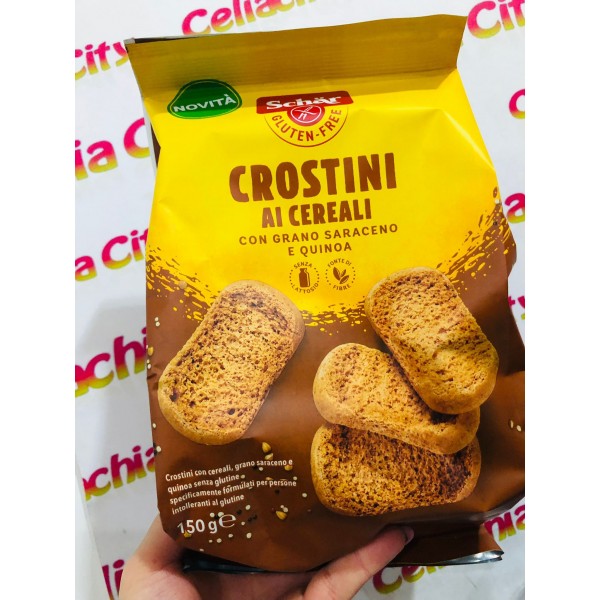 SCHAR CROSTINI AI CEREALI 150G