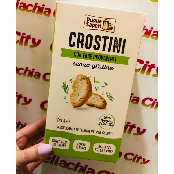 PUGLIA SAPORI CROSTINI CON ERBE PROVENZALI 100G