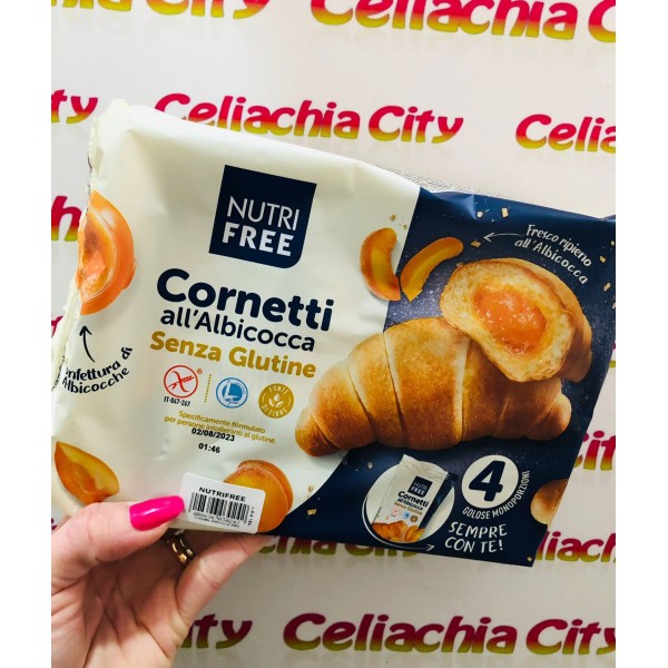 NUTRIFREE CORNETTI ALL' ALBICOCCA 4X60G