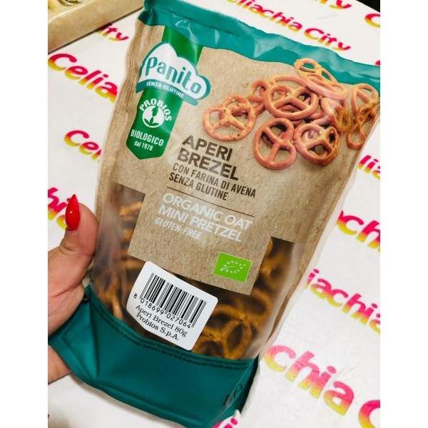 PROBIOS APERI BREZEL CON FARINA DI AVENA SENZA GLUTINE 80G