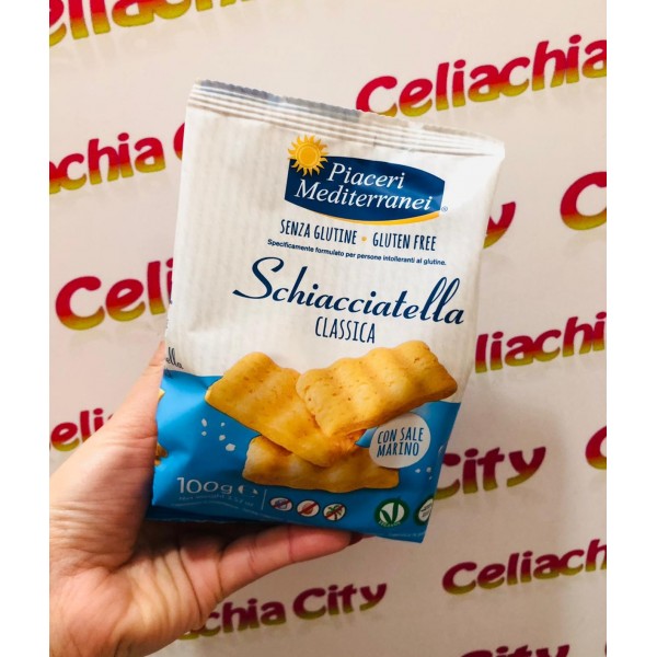 PIACERI MEDITERRANEI SCHIACCIATELLA CLASSICA 100G