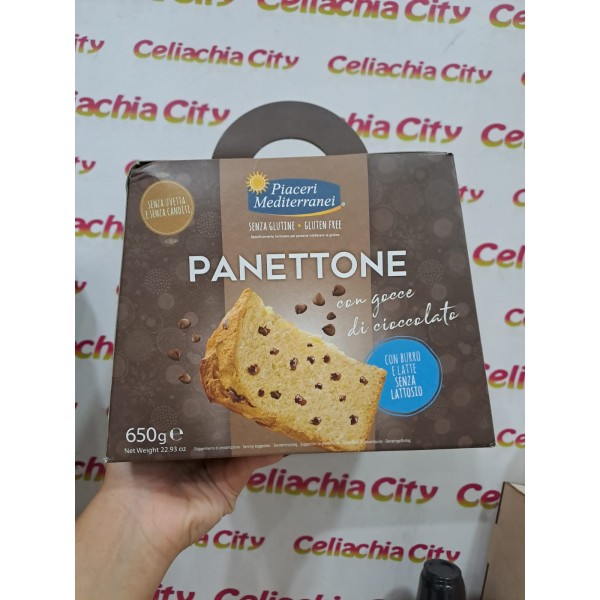 PIACERI MEDITERRANEI PANETTONE CON GOCCE 650G