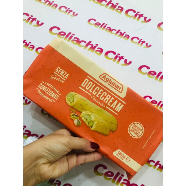 AGLUTEN DOLCECREAM AL PISTACCHIO 4X40G