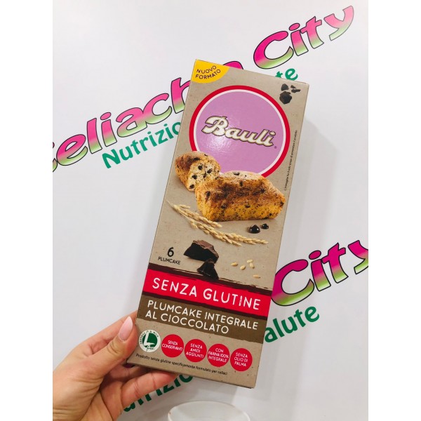 BAULI PLUMCAKE INTEGRALE AL CIOCCOLATO 6X35G