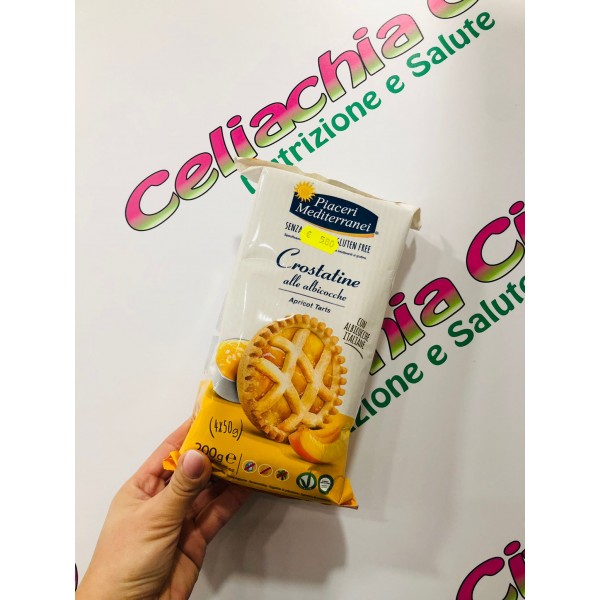 PIACERI MEDITERRANEI CROSTATINE ALBICOCCA MULTIPACK 4X50
