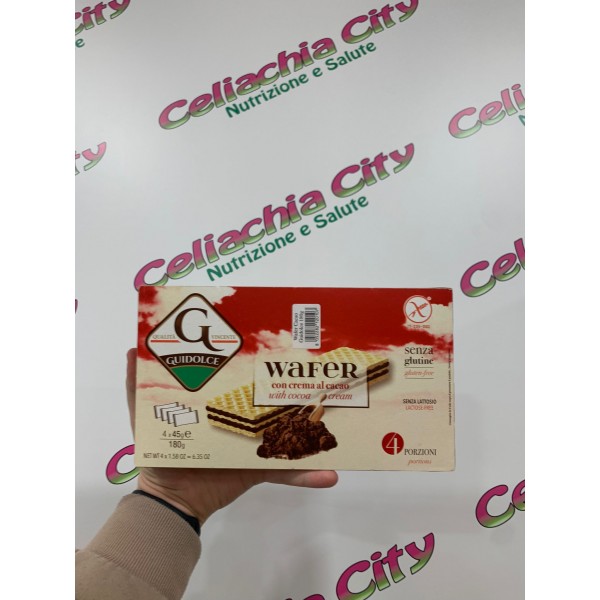 GUIDOLCE WAFER CON CREMA AL CACAO MULTIPACK 4X45G