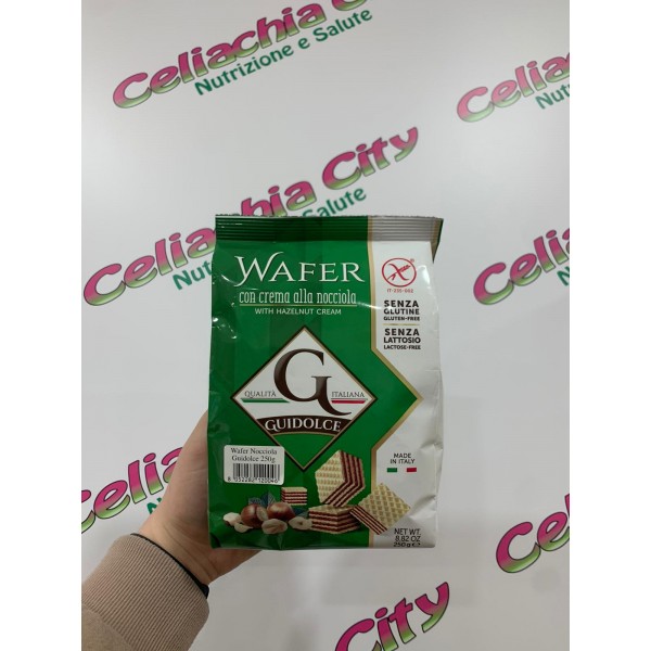 GUIDOLCE WAFER CON CREMA ALLA NOCCIOLA 250G