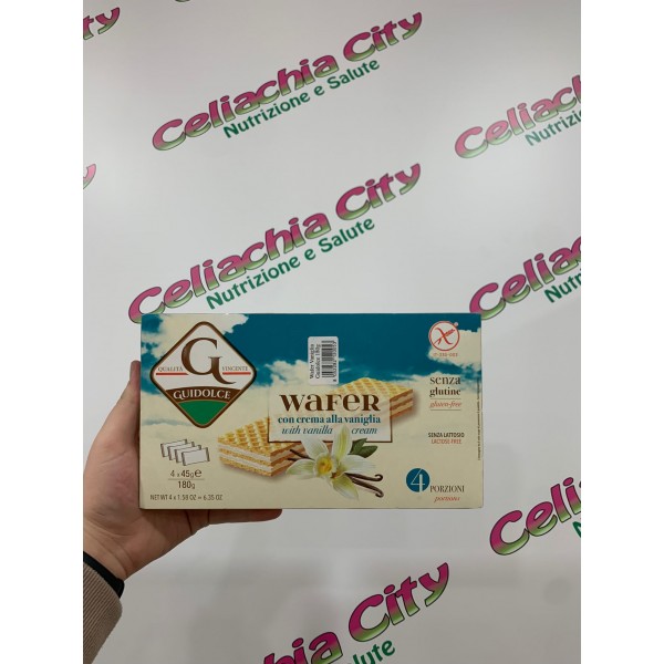 GUIDOLCE WAFER CON CREMA ALLA VANIGLIA MULTIPACK 4X45G