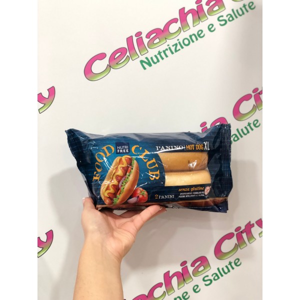 NUTRIFREE PANINO HOT DOG XL 2X65G