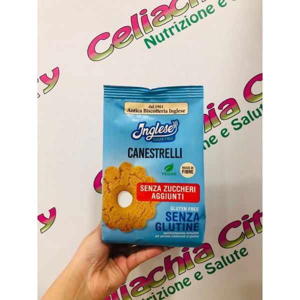 INGLESE CANESTRELLI SENZA ZUCCHERI AGGIUNTI 200G