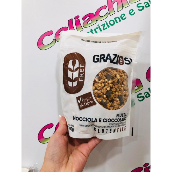 GRAZIOSI MUESLI NOCCIOLA E CIOCCOLATO 300G