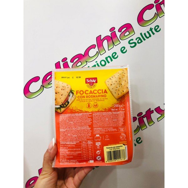 SCHAR FOCACCIA CON ROSMARINO 200G