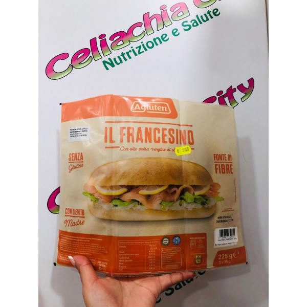 AGLUTEN IL FRANCESINO 3X75G