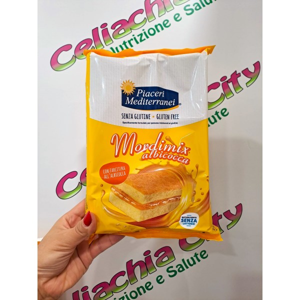 PIACERI MEDITERRANEI MORDIMIX ALBICOCCA  180G