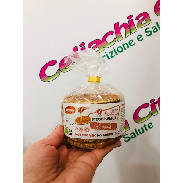 STROOPWAFELS AL MIELE SENZA GLUTINE 250G