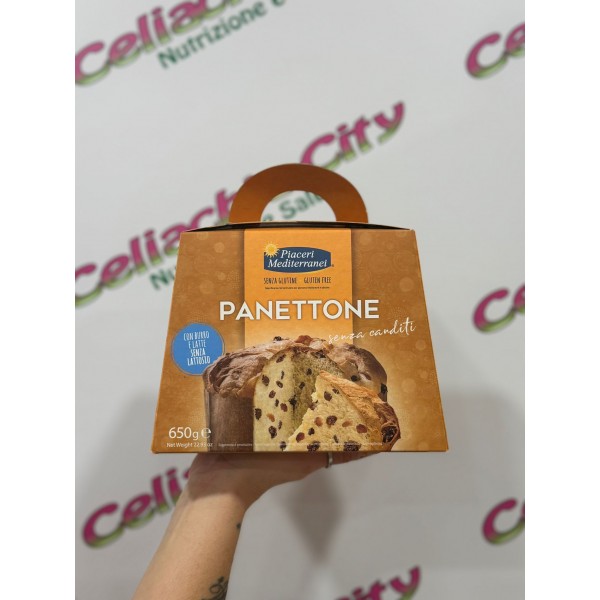 PIACERI MEDITERRANEI PANETTONE SENZA CANDITI 650G