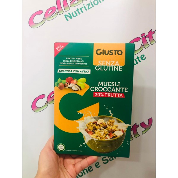 GIUSTO MUESLI CROCCANTE ALLA FRUTTA 275G