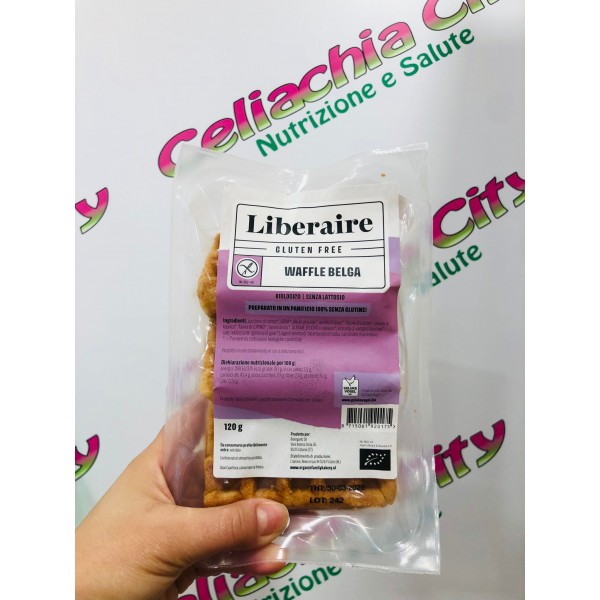 LIBERAIRE MINI WAFFLE BELGA 3X40G