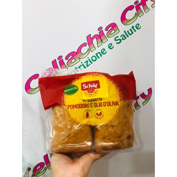 SCHAR CIABATTA XL POMODORO E OLIO D'OLIVA 2X85G