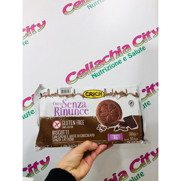 CRICH BISCOTTI AL CACAO CON GOCCE 300G