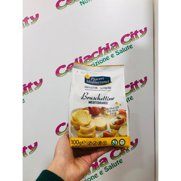 PIACERI MEDITERRANEI BRUSCHETTINE MEDITERRANE 100G