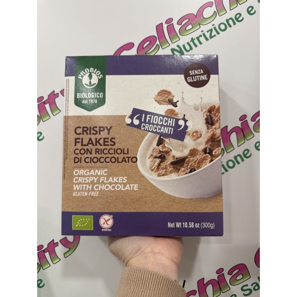 PROBIOS CRISPY FLAKES CON RICCIOLI DI CIOCCOLATO  300G