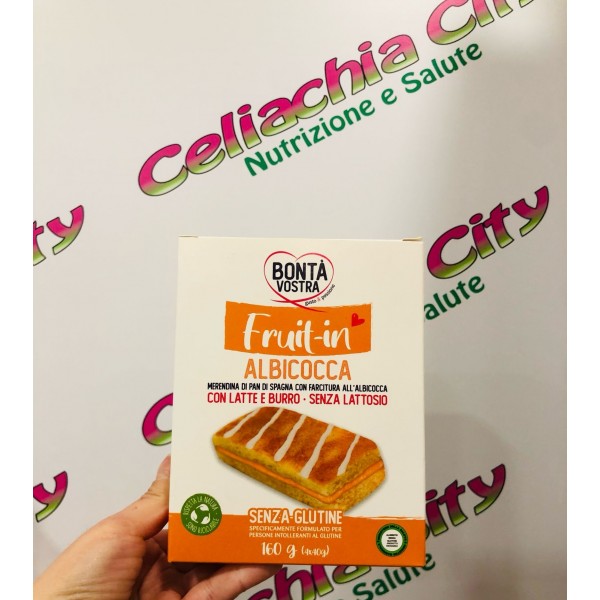 BONTA' VOSTRA FRUIT - IN MERENDA CON FARCITURA ALBICOCCA 4X40G