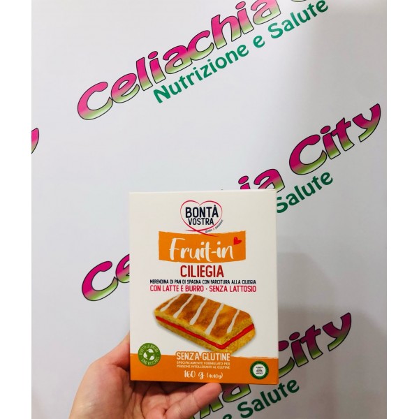 BONTA VOSTRA FRUIT - IN MERENDA CON FARCITURA ALLA CILIEGIA 4X40G
