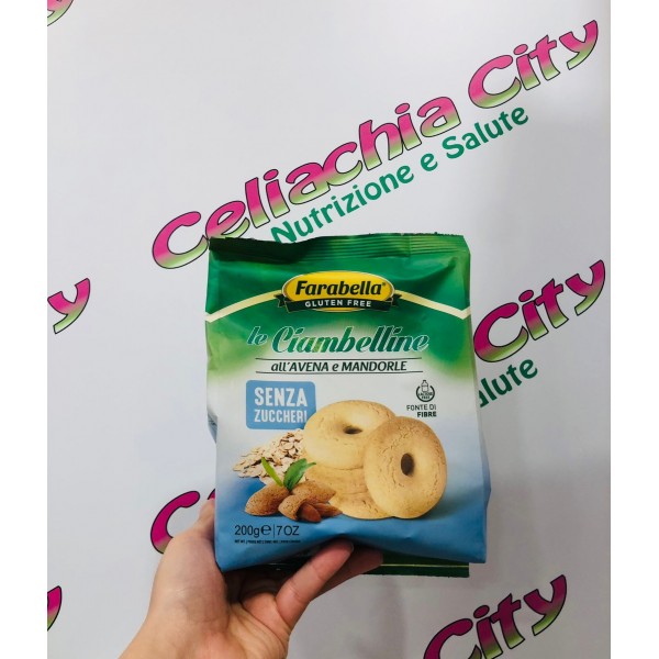 FARABELLA LE CIAMBELLINE ALL'AVENA E MANDORLA