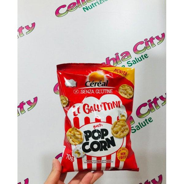 CEREAL LE GALLATTINE GUSTO POP CORN 70G