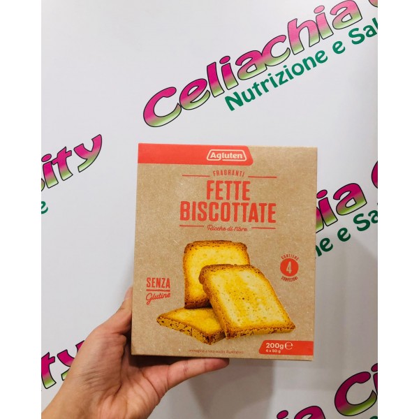 AGLUTEN FETTE BISCOTTATE 4X50G