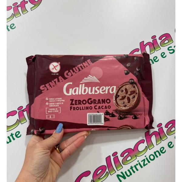 GALBUSERA FROLLINO CACAO E CON GOCCE DI CIOCCOLATO 220G