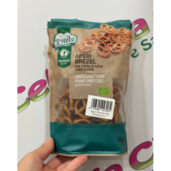 PROBIOS APERI BREZEL CON FARINA DI AVENA SENZA GLUTINE 80G
