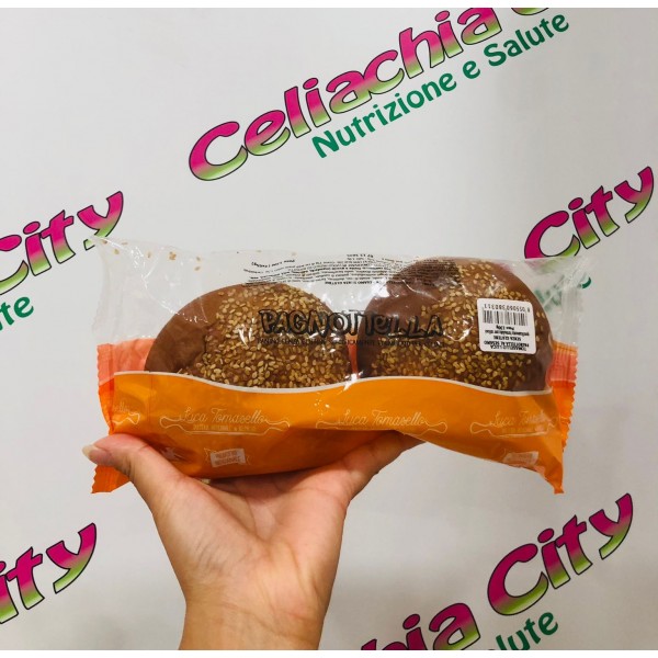 LUCA TOMASELLO PRODOTTI ARTIGIANALE PAGNOTELLA AL SESAMO 2X65G